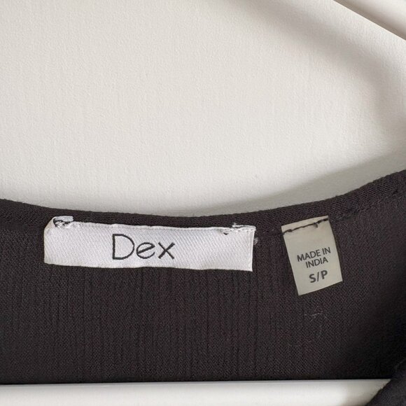 Vintage Dex 3/4 length sleeve Top - Size Small - Picture 3 of 5